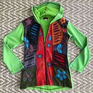 Rising International full zip hoodie size medium